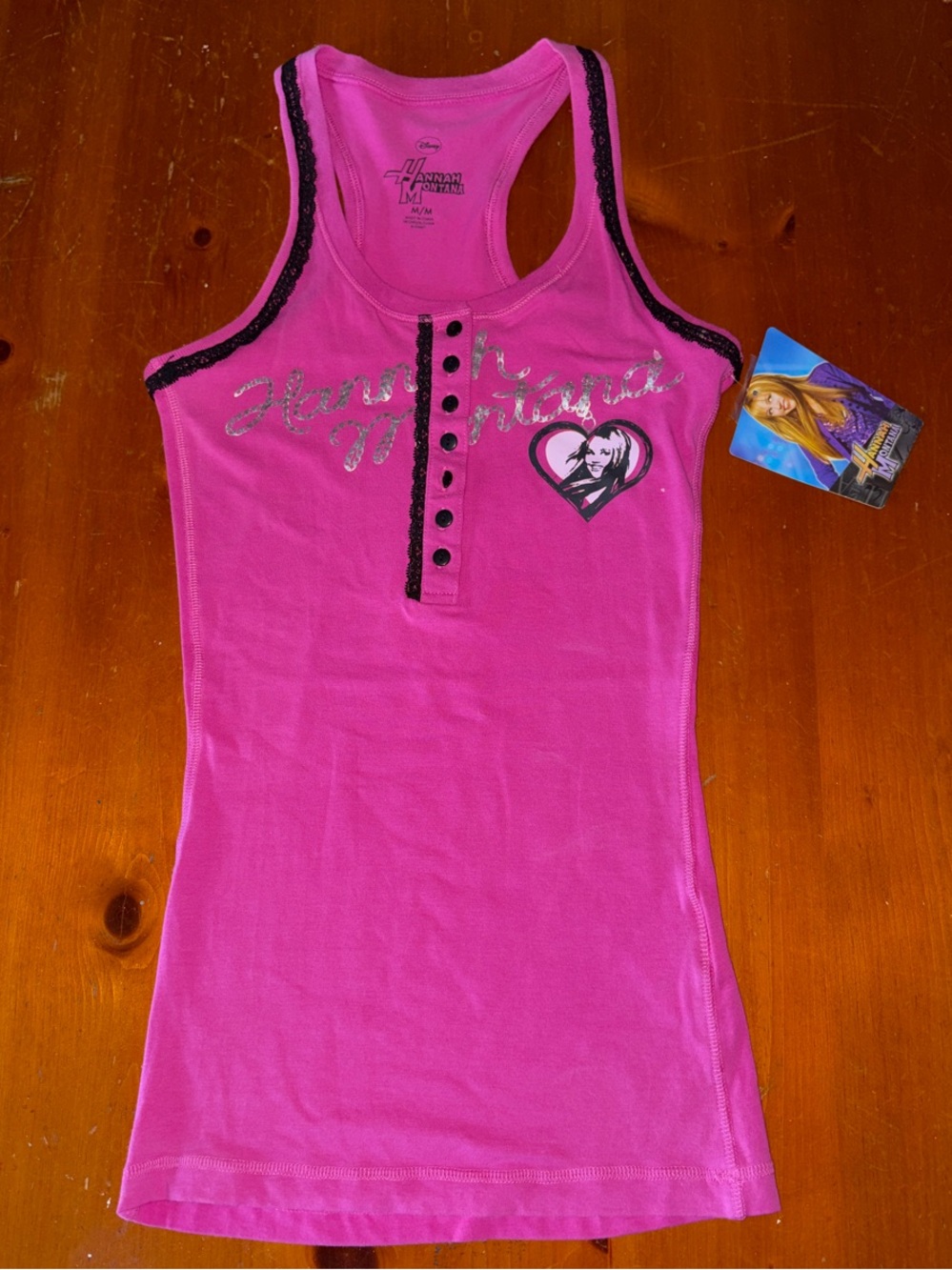 Y2K Hannah Montana Tank Top Size Medium NWT Rare and HTF